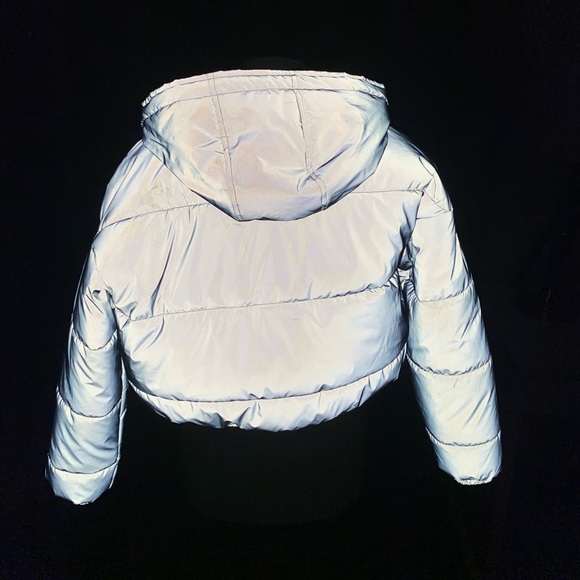 REFLECTIVE puffer jacket - Picture 2 of 5